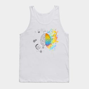 Creative Brain Tank Top